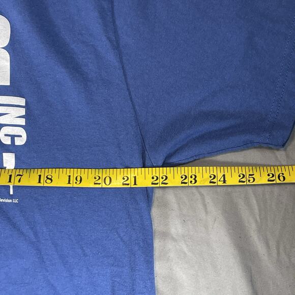 The Office Dunder Mifflin T-Shirt Men’s XL Blue Graphic Tee 2017 Universal TV - Picture 4 of 9